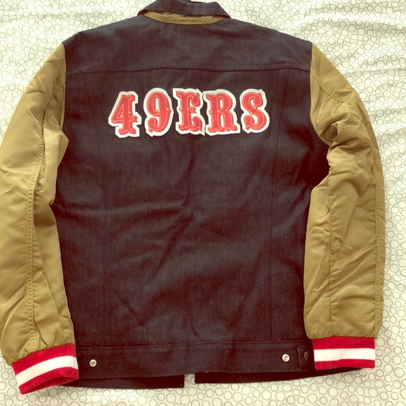 Levis 49er Varsity Jean Jacket 